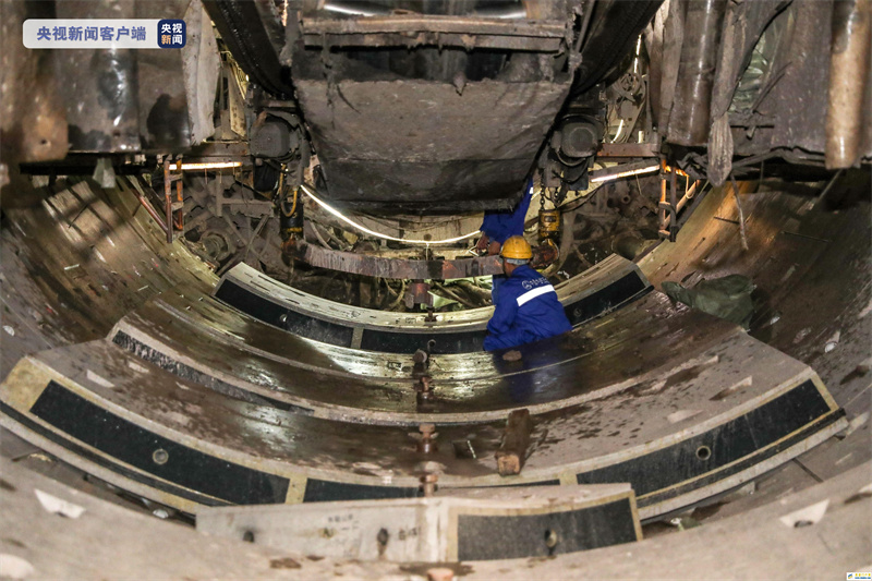 云南滇中引水工程全线唯一盾构施工段顺利贯通(图1) 云南滇中引水工程全线唯一盾构施工段顺利贯通(图1)