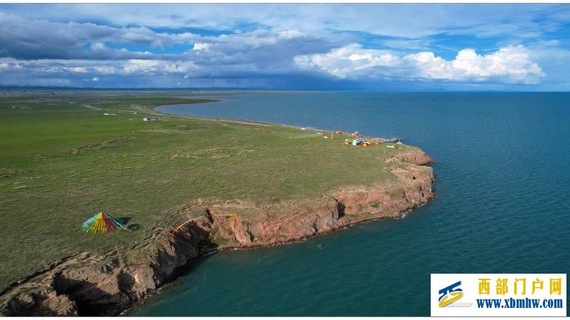 航拍青海碧波荡漾青海湖(图3) 航拍青海碧波荡漾青海湖(图3)
