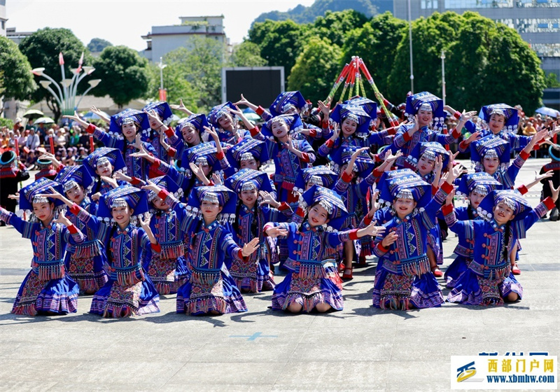 “千人打榔舞”天等邀您共赏非遗盛宴(图5)